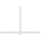Ekena Millwork Eugene Architectural Grade PVC Gable Bracket, 96"W x 64"H x 4"D x 4"F, 16/12 Pitch GBP096X64X0404EUG00 - alternate 5